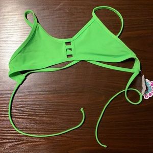 NWT Jolyn lime green tomcat top